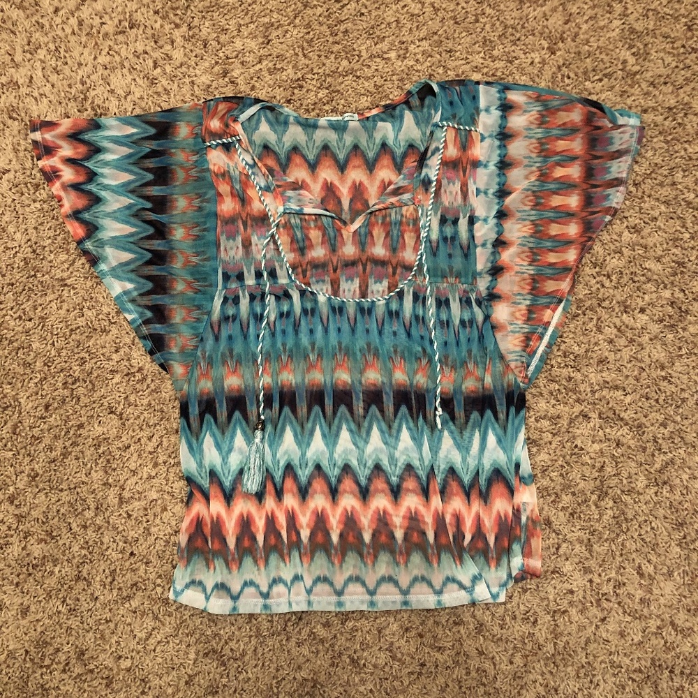 Maurices Sheer Blouse XL